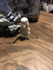 LEGO #75126 Star Wars Microfighters First Order Snowspeeder COMPLETE storm troop