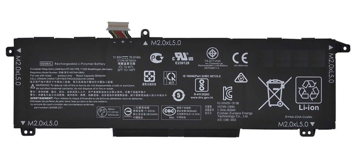 Battery for HP Omen 15-EN0002AX 15-EN0002LA 15-EN0007AX 15