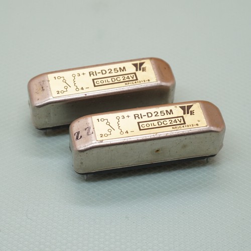 Nuovo RI-D25M RI-D25MC DC24V relè ancia 4 pin x 1 pz Nuovo RI-D25M RI-D25MC DC24V relè ancia 4 pin x 1 pz