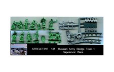 1/72 Strelets 135 Russian Army Slege Train 1 Napoleonic Wars MIB toy soldiers