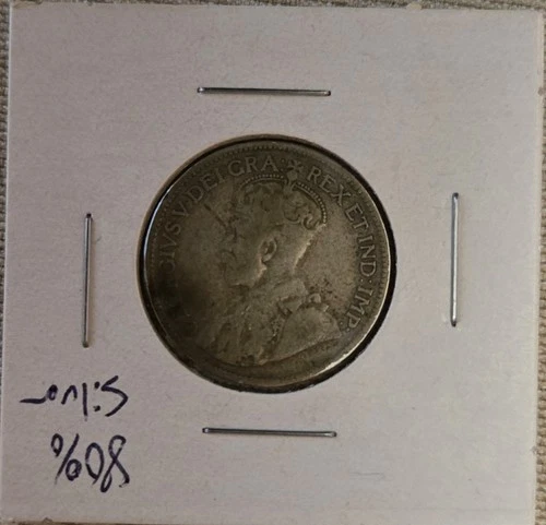 1935 Canadian Quarter 80% Silver