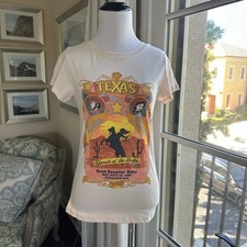 Camiseta Spell & The Gypsy Collective Texan Blue Moon Orgánica Novia Talla XS NUEVA CON ETIQUETAS