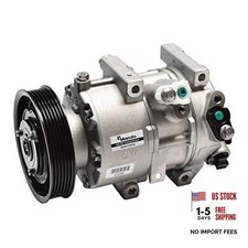 HL  New 10A1538 AC Compressor with Clutch Original Equipment (Pre-filled Oil)