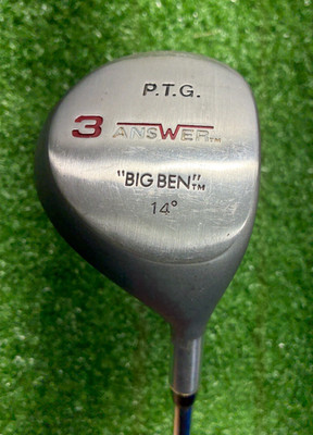 Answer PTG ''Big Ben'' 3 Wood 14* / Regular Steel  43'' / New Grip / dj8995