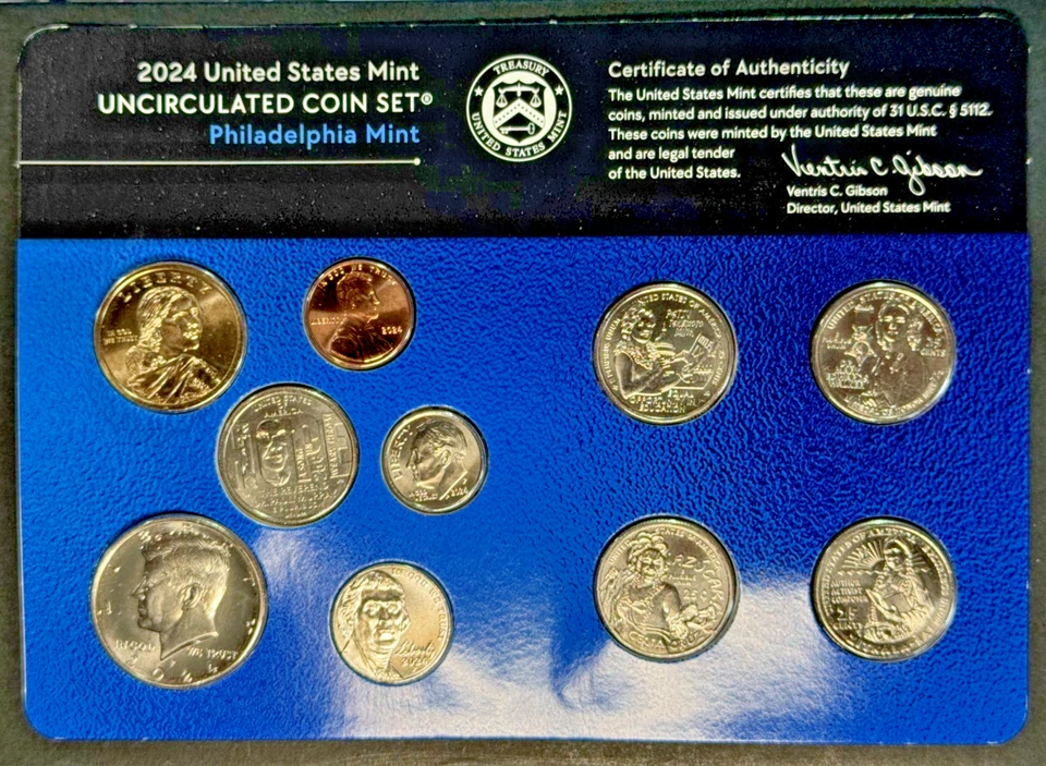 2024 Uncirculated Coin Set U.S Mint Government Packaging OGP COA - Image 4 of 4