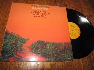 JOHN STUBBLEFIELD - BUSHMAN SONG - ENJA 5015 RECORDS LP