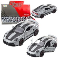 5905991084990 SamochóD WyśCigowy Metalowy Z NapęDem 1:43 Lean Toys