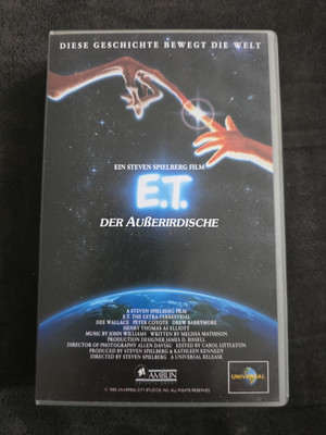 VHS E.T. Der Außerirdische Steven Spielberg Special Edition