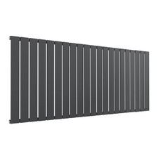 Image of Pulse Anthracite Single Horizontal Designer Radiator 600mm (H) x 1470mm (W)