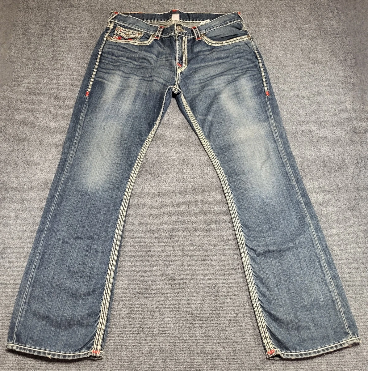 True Religion White Denim Jeans for Men for sale | eBay