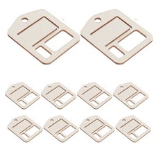 100 PCS Craft Floss Organizer Cross Bobbins Thread Storage