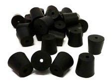 Stoppers, Rubber, Size 4, 1-Hole, 1-Pound Pack