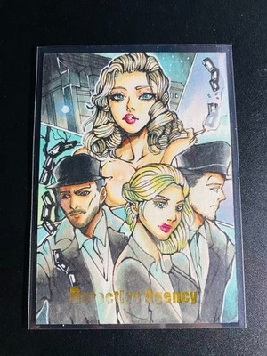 Prism Studio Detective Agency 1/1 Origin Sketch Card by Niangao