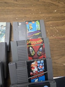 Nintendo Entertainment System NES Console with Controller & 10 Game Cartridges