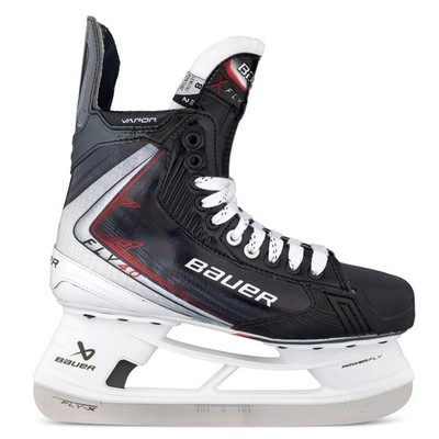 BAUER 1064926 VAPOR FLY40 ICE HOCKEY SKATE SENIOR US 9 FIT  2 -  BLACK/RED