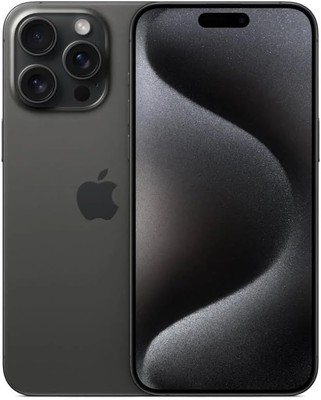 Apple iPhone 15 Pro Max 256GB   Titanium Black Unlocked -High Body Wear