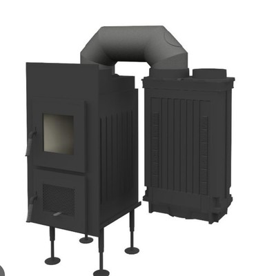 Leda K 18 Ofen Kachelofen Kamin Kamin Ofen Einsatz Ausstellungsstück