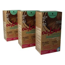 3 x Schwarzkopf Only Love Haarfarbe 7.50 Mand...