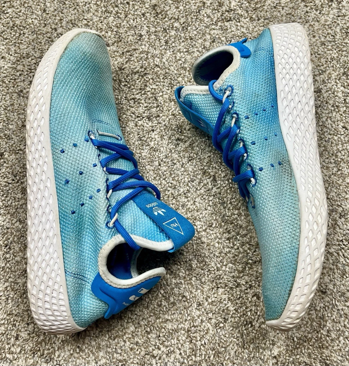 adidas Pharrell x Tennis Hu Solid Blue - огромный выбор по лучшим