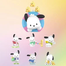 MINISO Sanrio Pochacco School is Fun Series Confirmed Blind Box Figure Kids Toys