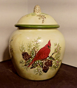 Cardinal Cookie Jar | eBay