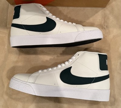 Men s Nike Zoom Blazer Mid ISO DR9092-100-Sz9-White/Pro Green-NIB