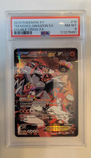 PSA 8 2015 Pokemon Double Crisis Team Magma's Groudon EX 15/34 Full Art Holo on eBay