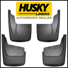 Husky Front Rear Mud Guards Flaps 20-26 Chevy Silverado Sierra 2500 3500 Hd Srw
