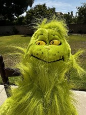 The Grinch Plush By Dr. Seuss Vintage 19 Christmas Stuffed Animal
