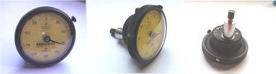 Federal I8I Dial Indicator .025mm Grad 1-3/8'' Face Works Smoothly Jeweled