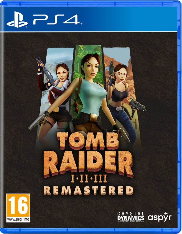 U&I ENTERTAINMENT Tomb Raider I-Iii Rmstrd Playstation 4 *New & Sealed*