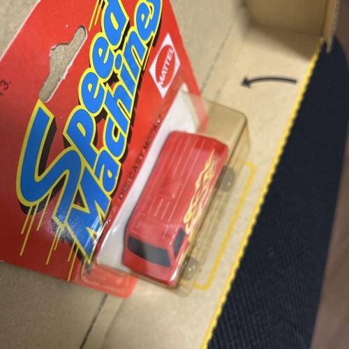Hot Wheels Super Van Red Vintage SPEED MACHINES Unopened - Picture 9 of 10