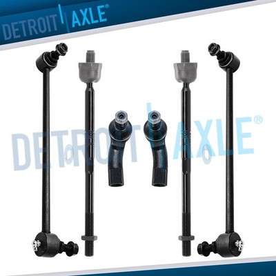 Front Inner Outer Tie Rods Sway Bar Links for VW Beetle Passat Tiguan Audi Q3