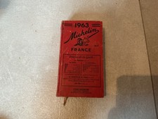 Guide rouge Michelin 1963.