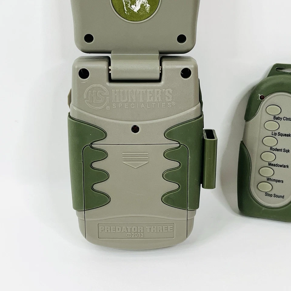 Johnny Stewart Predator Three T35 Animal Call With Remote & Belt Clip Works Good - Image 2 of 4