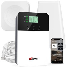 Cell Phone Booster for Home, Cover 6,000 Sq Ft with 2 Indoor Antennas for All...