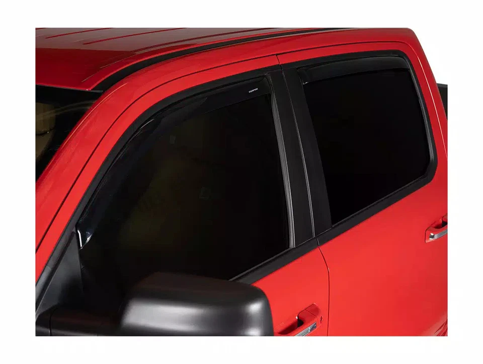 Stampede Sidewind Deflectors 2016-2023 Toyota Tacoma Access Cab-Smoke 2 Pc Foto 2 de 4