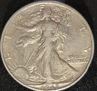 1942 D Denver Mint Mark 50C Walking Liberty Half Dollar