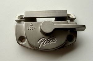 Pella Window Sash Lock OEM Architect Proline Lifestyle Satin Champagne no Screws