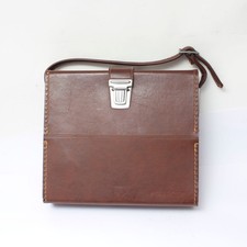 Borsa Polaroid SX -70 System pelle marrone n.T.55