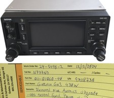 Garmin GNS 430W  WAAS GPS/NAV/COMM W/Tray P/N: 011-01060-40 -With Yellow Tag