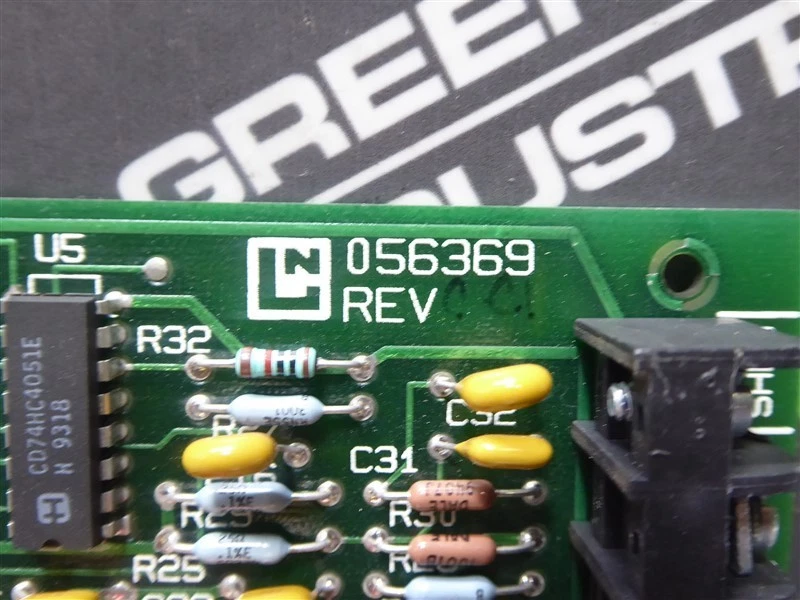 Placa de control analizador de datos Leeds & Northrup 056369 USADA Rev. C/C1 Foto 2 de 4