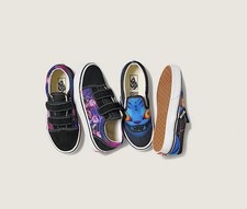 KPop Demon Hunters x Vans Little Kids Old Skool V Slip On Combo - Size 3