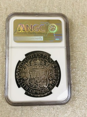 1749 Mexico Pillar Dollar 8 Reales Silver Coin (8R) - Certified