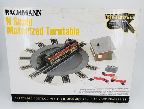 BACHMANN SPUR N MOTORDREHSCHEIBE - E-Z GLEISANLAGE - DCC READY - 46799 | Zustand: Used