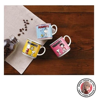 New PEANUTS Snoopy Mug Large 350ml Approx. 9x9cm Diameter Woodstock