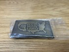 Vintage Red Man Land Chewing Tobacco Brass Belt Buckle, New Still In Wrapper — photo 3