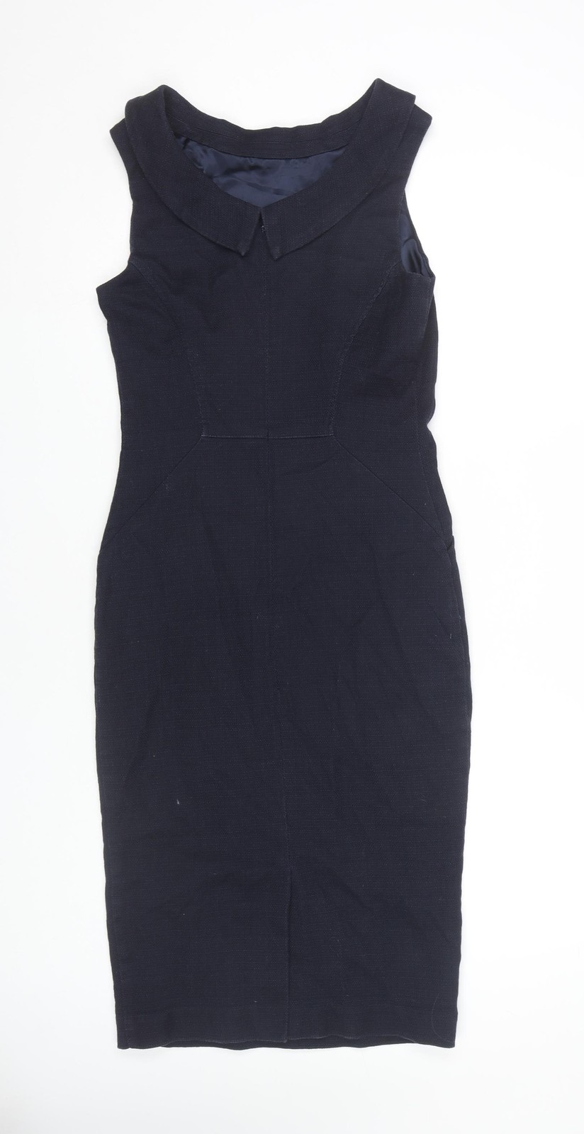 Vestido vaquero Boden azul marino para mujer, alto 10L