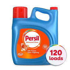 Persil Advanced Clean Oxi+Odor Liquid Laundry Detergent, 120 loads, 202 fl. oz. 0.18 per gallon