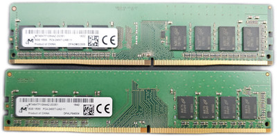 MICRON 16GB DDR4-2400 PC4-2400T UDIMM DESKTOP RAM 2x8GB